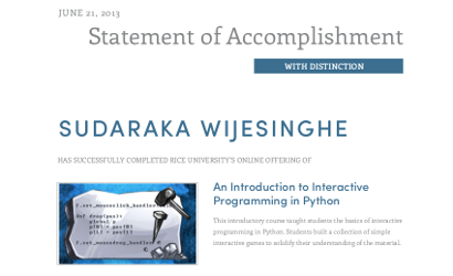 An Introduction to Interactive Programming in Python, 21st June 2013