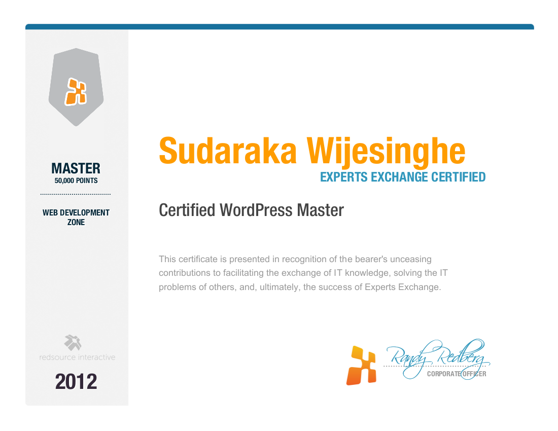 Wordpress - Master